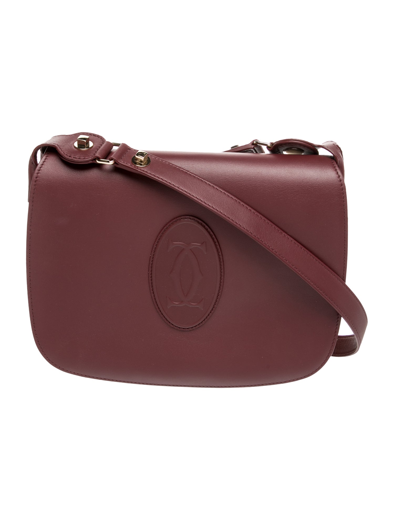 Cartier Leather Shoulder Bag