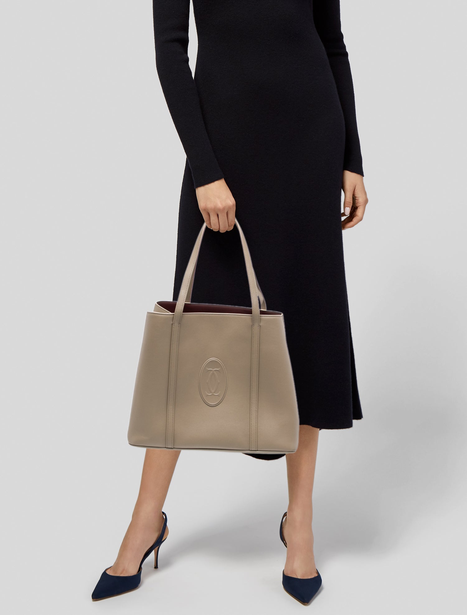 Cartier Leather Shoulder Bag