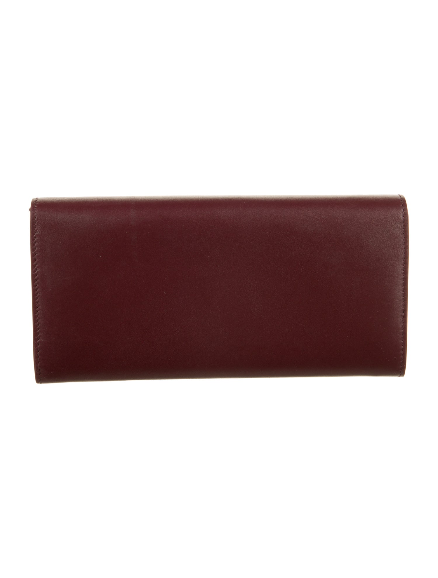Cartier Signature Logo Leather Continental Wallet