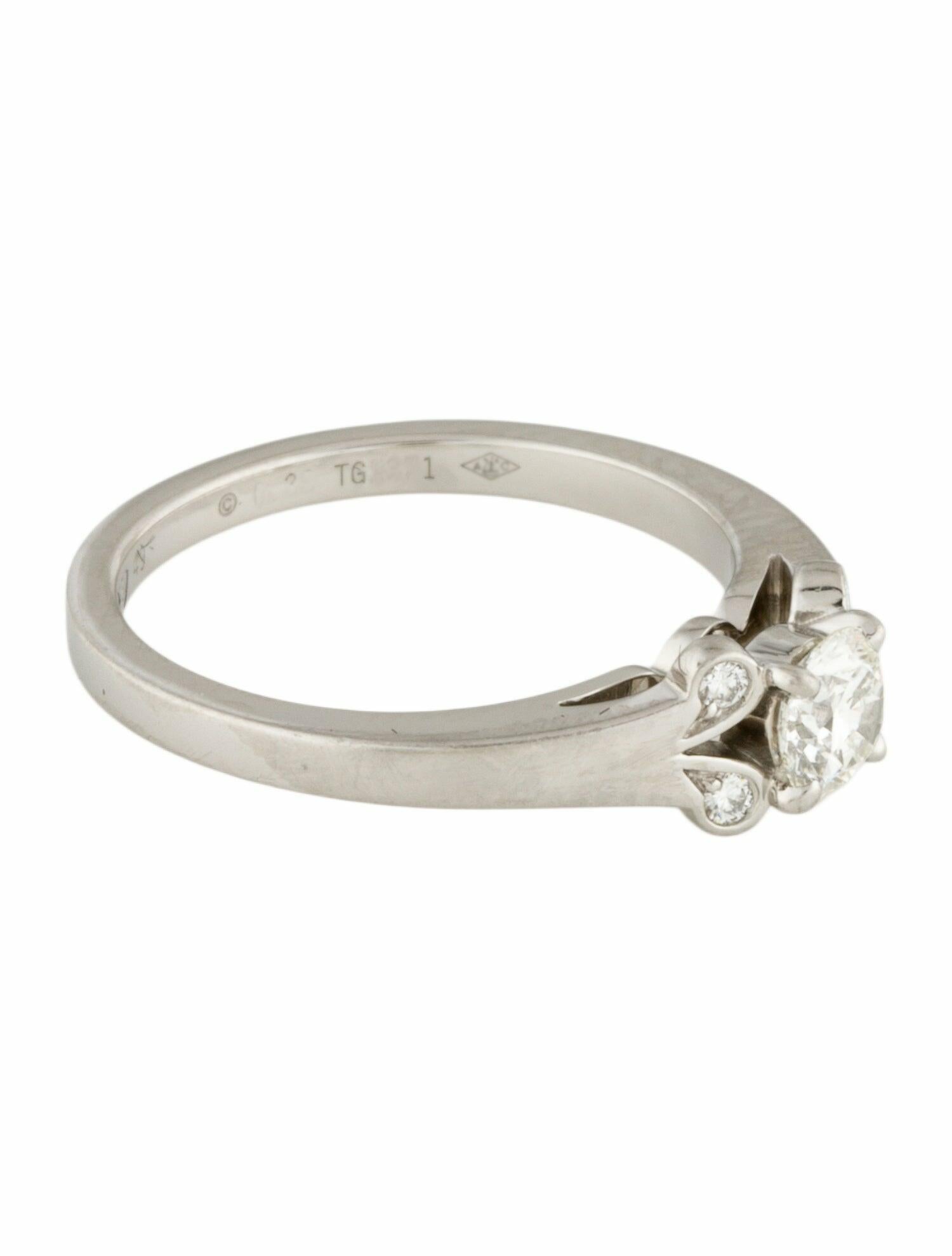 Cartier Diamond Ballerine Solitaire Ring