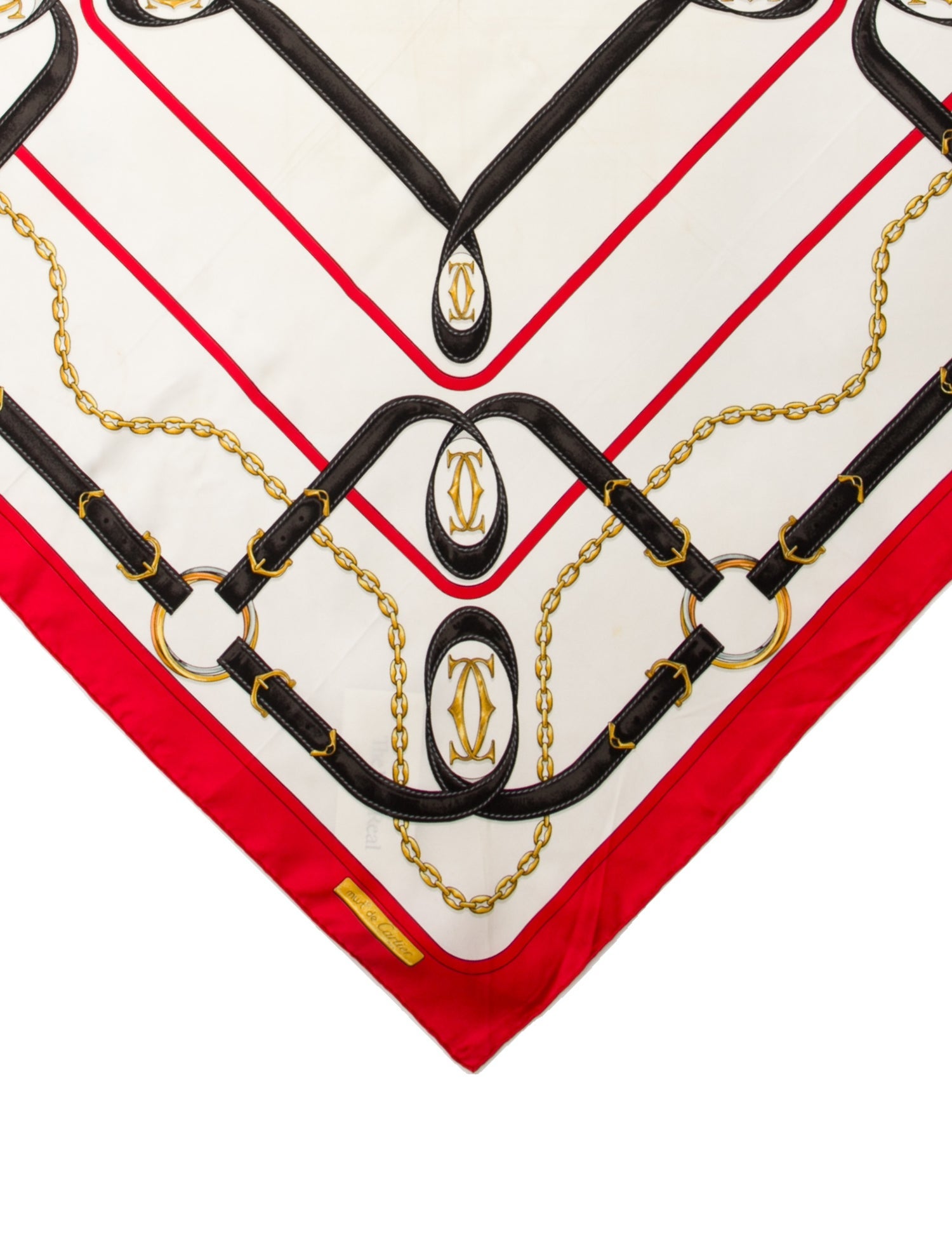 Cartier Silk Printed Scarf