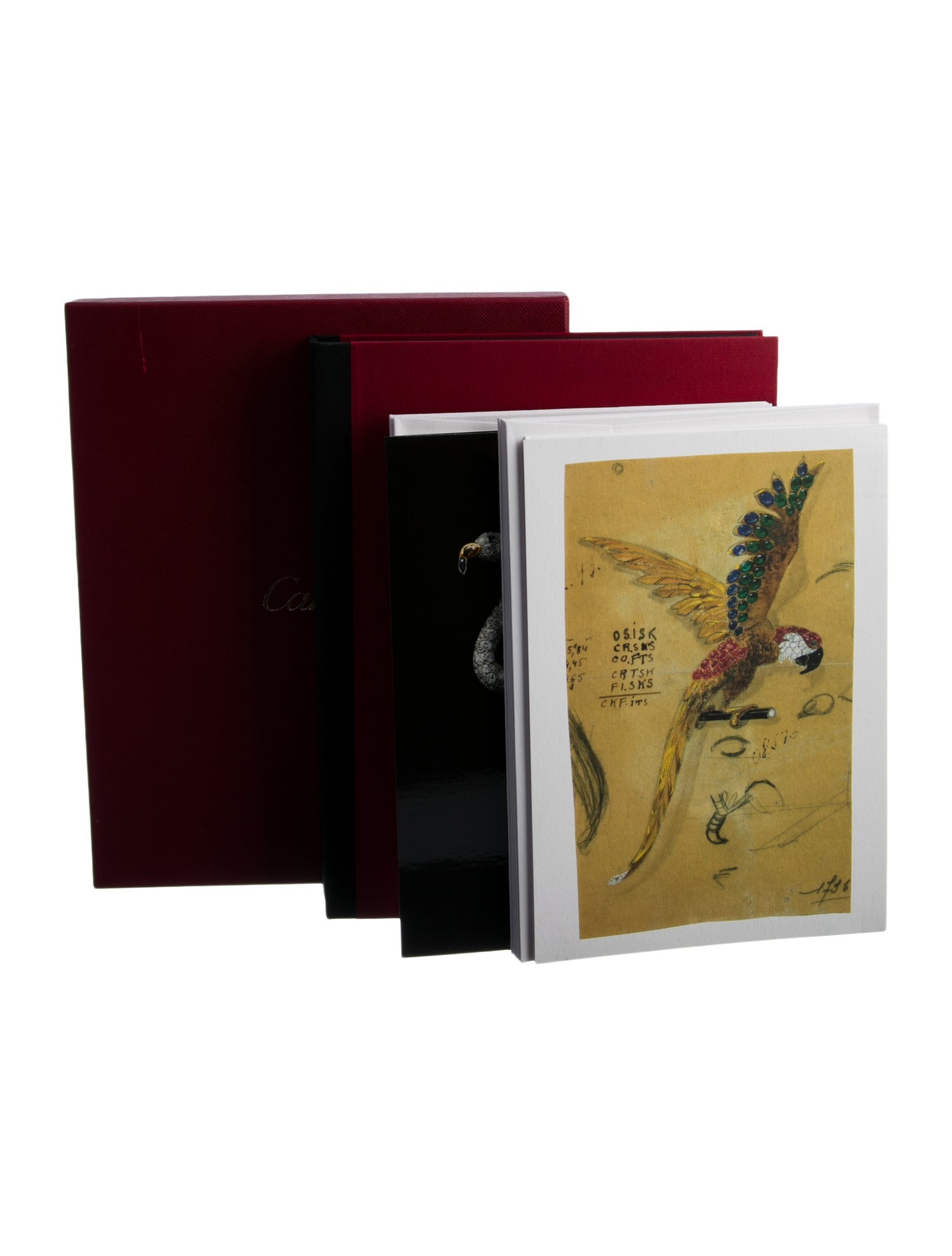 Cartier 20-Piece Jewelry Stationary Set