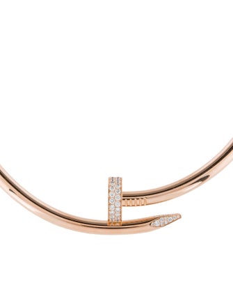 Cartier Juste un Clou Torque Necklace, Extra-Large Model, Diamonds
