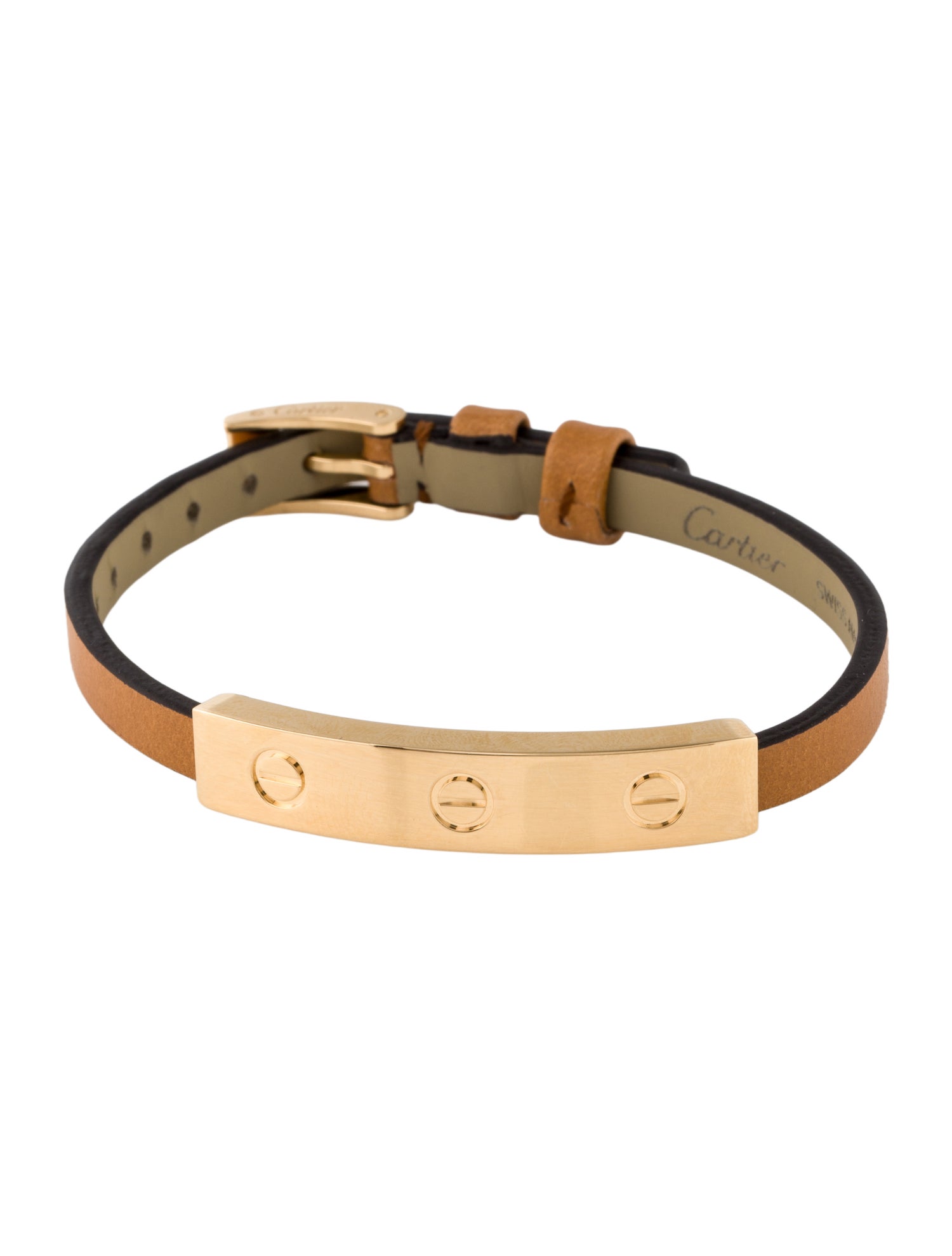 Cartier Leather LOVE Bracelet