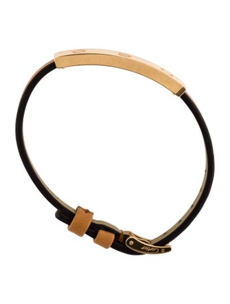 Cartier Leather LOVE Bracelet