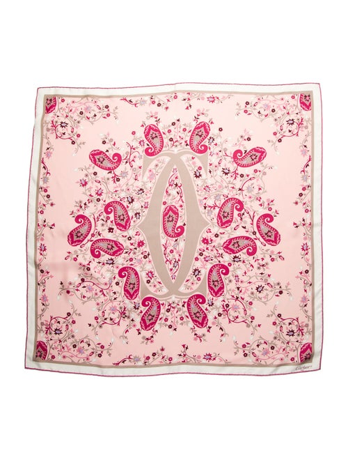 Cartier Silk Printed Scarf