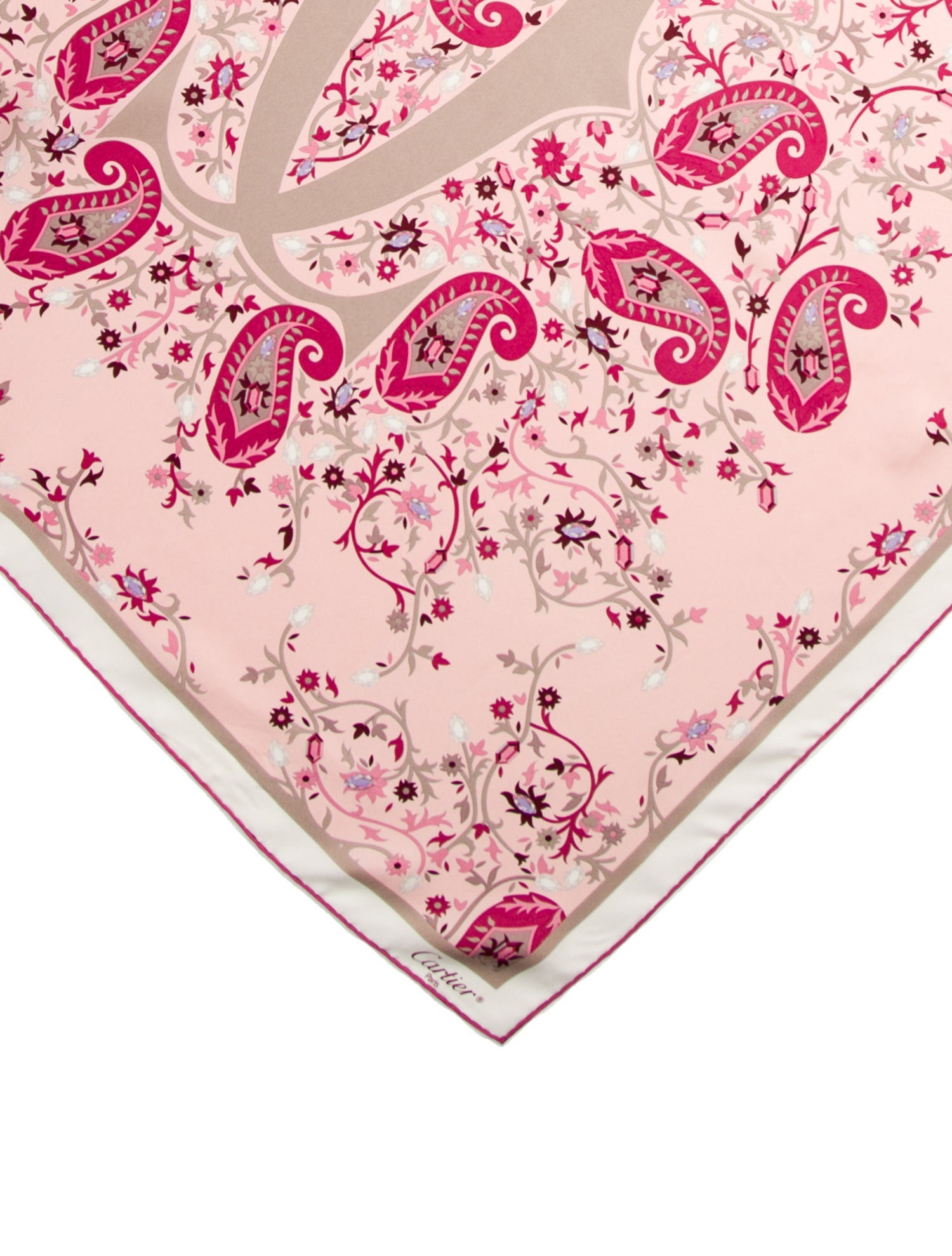 Cartier Silk Printed Scarf