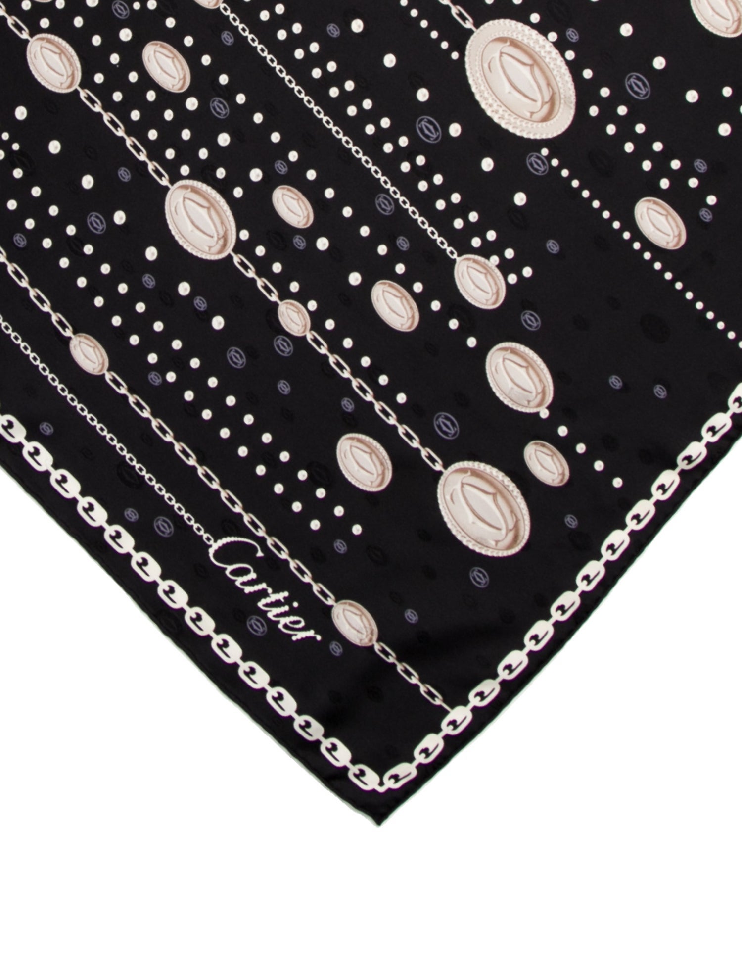 Cartier Silk Printed Scarf