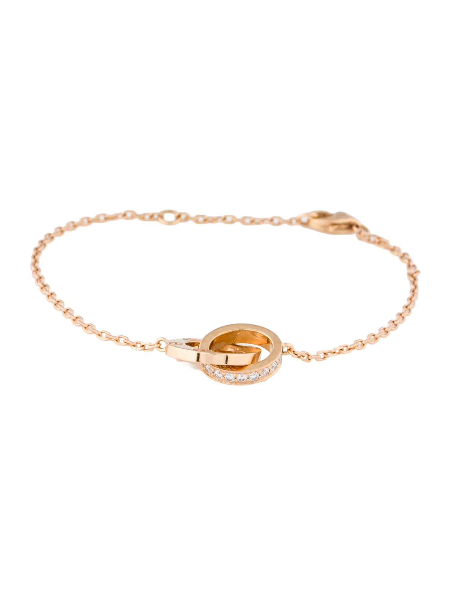 Cartier LOVE Bracelet, on Chain, Paved