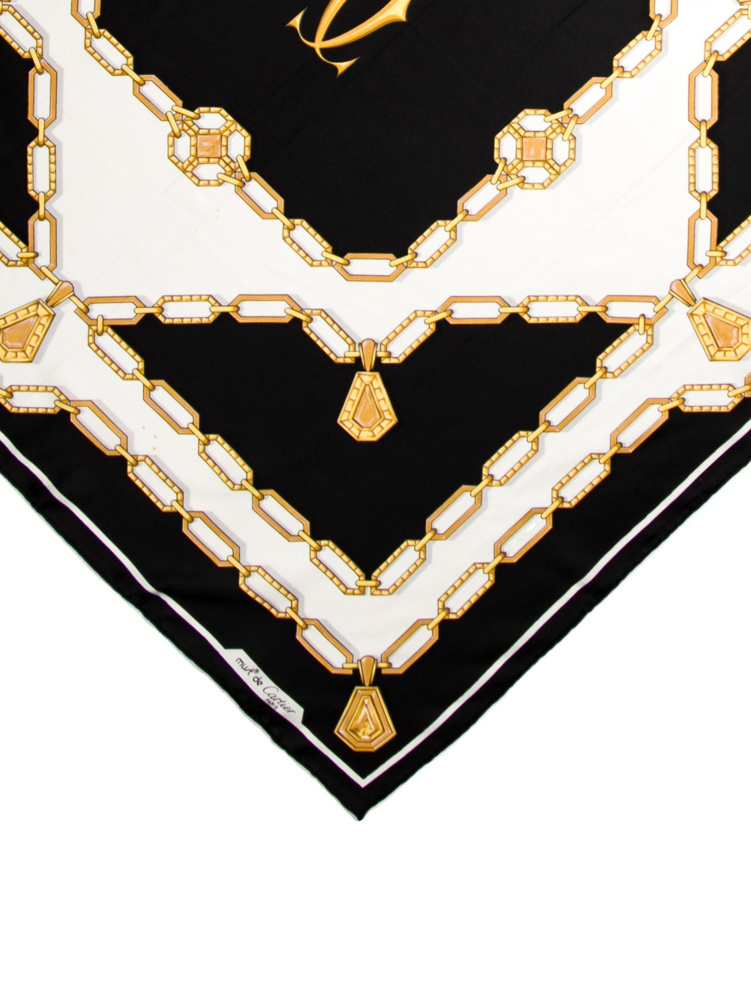 Cartier Silk Printed Scarf