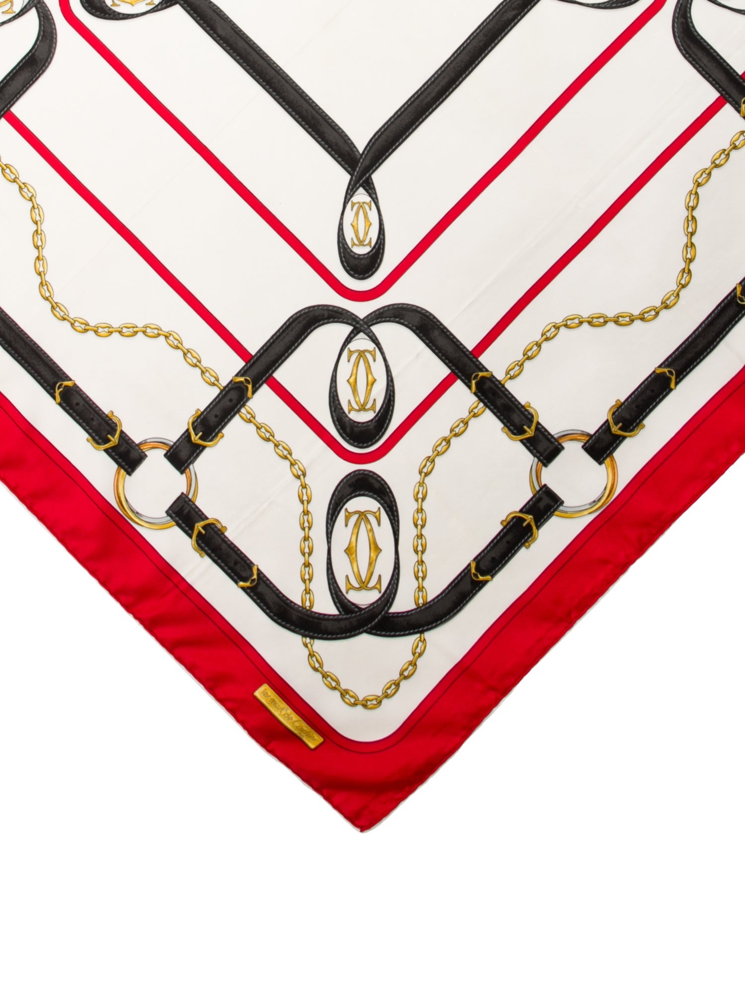 Cartier Silk Printed Scarf