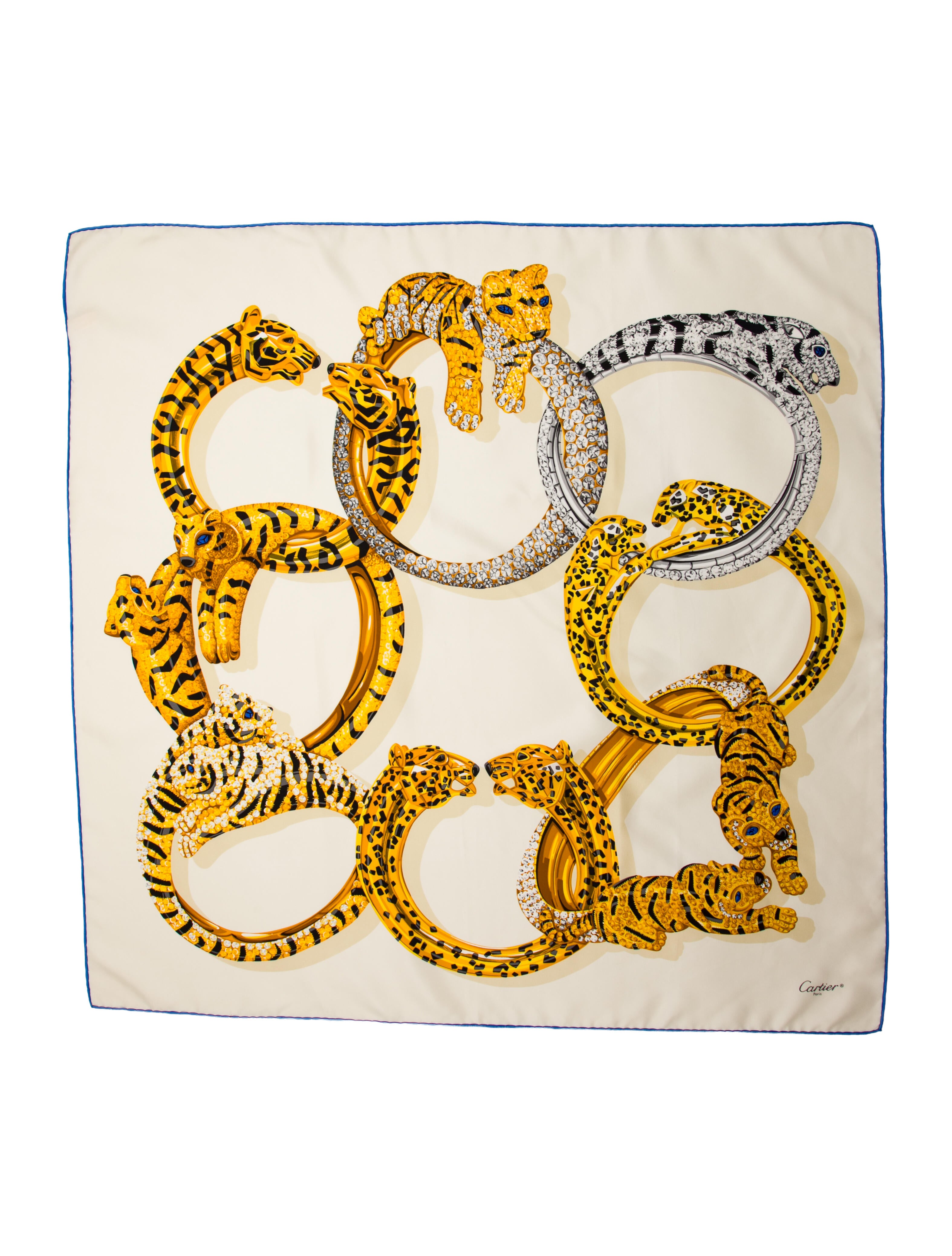 Chrome Hearts Foti Printed Bandana - Red Scarves and Shawls