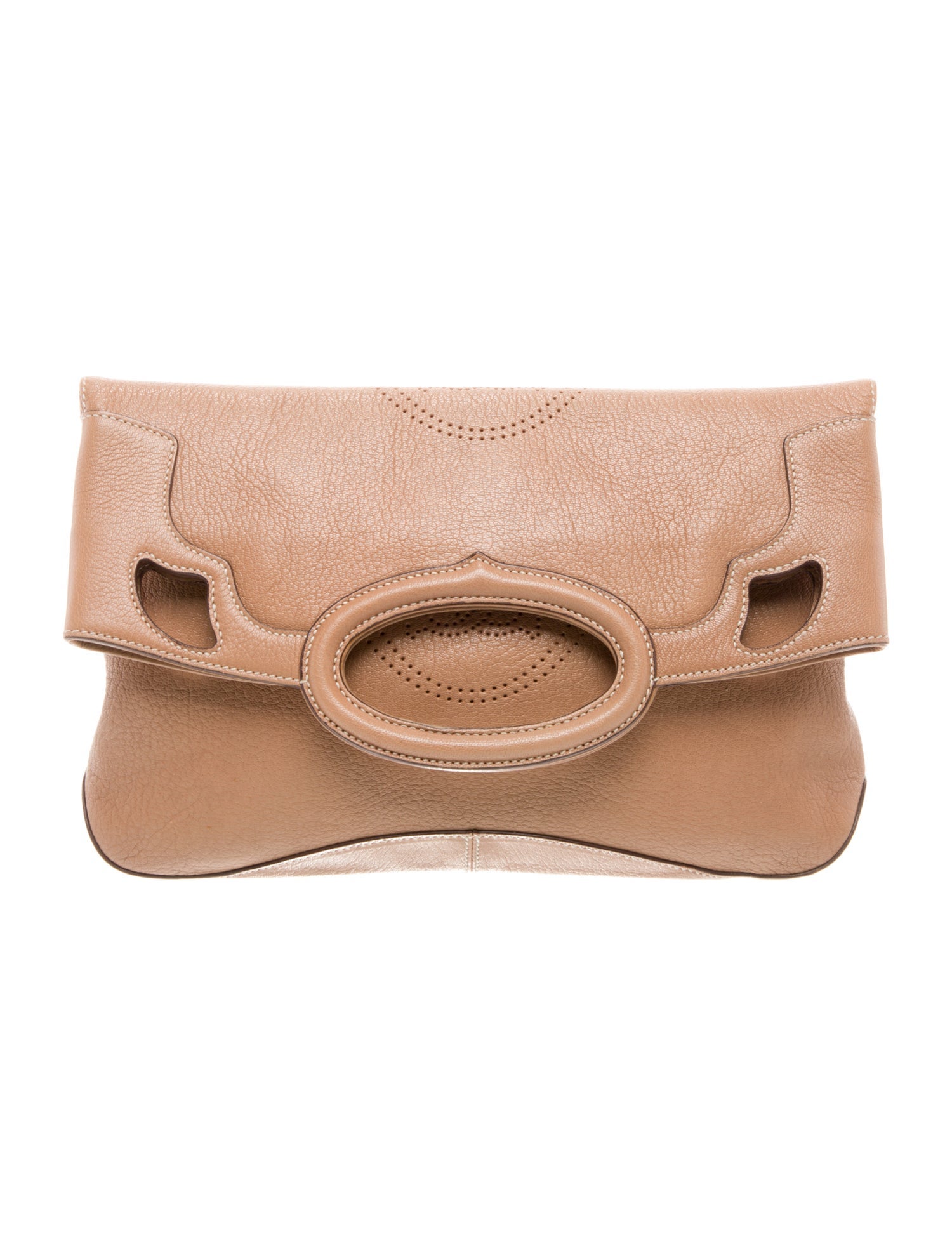 Cartier Leather Top Handle Bag