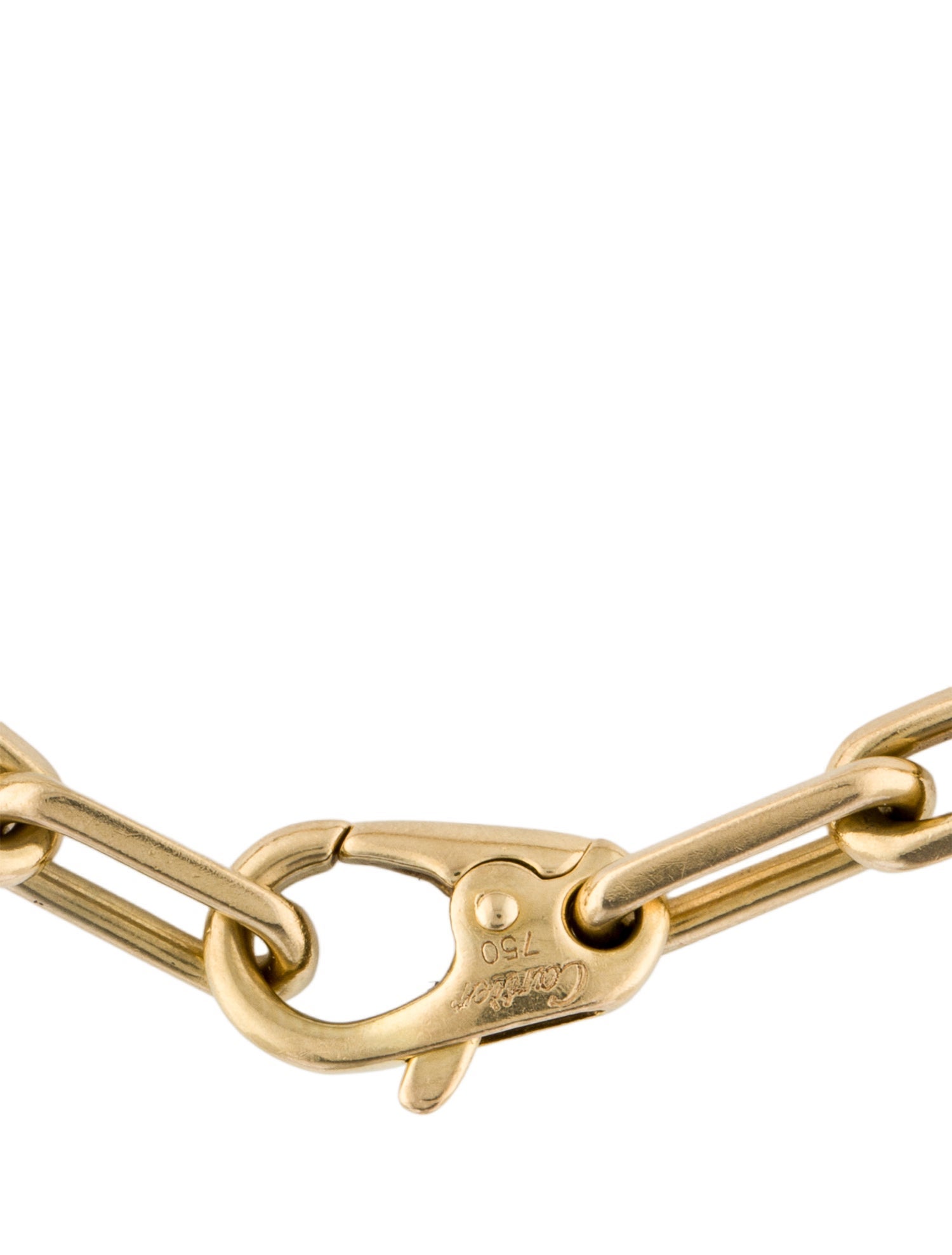 Cartier Medium Santos de Cartier Chain Bracelet