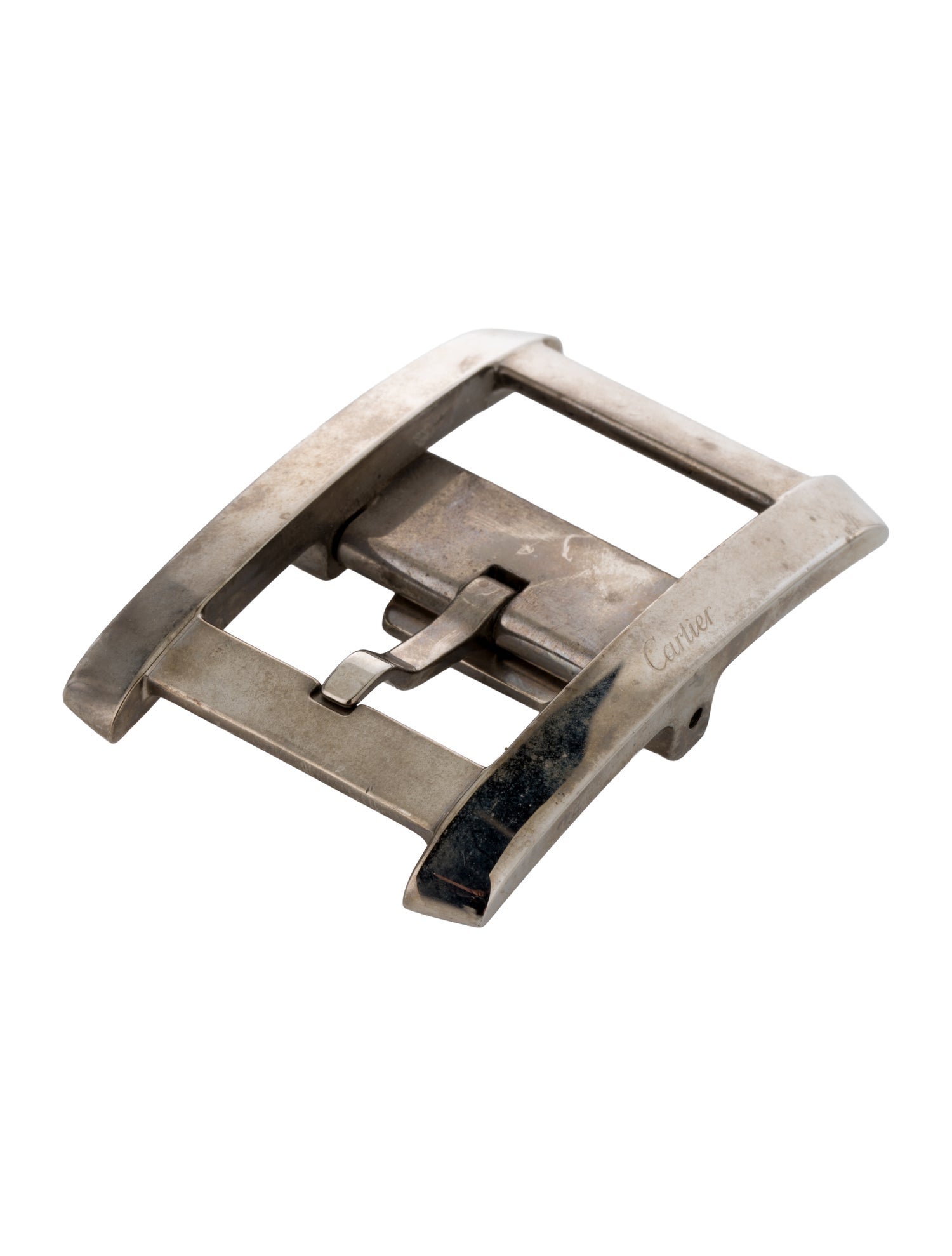 Cartier Silver Belt Buckle