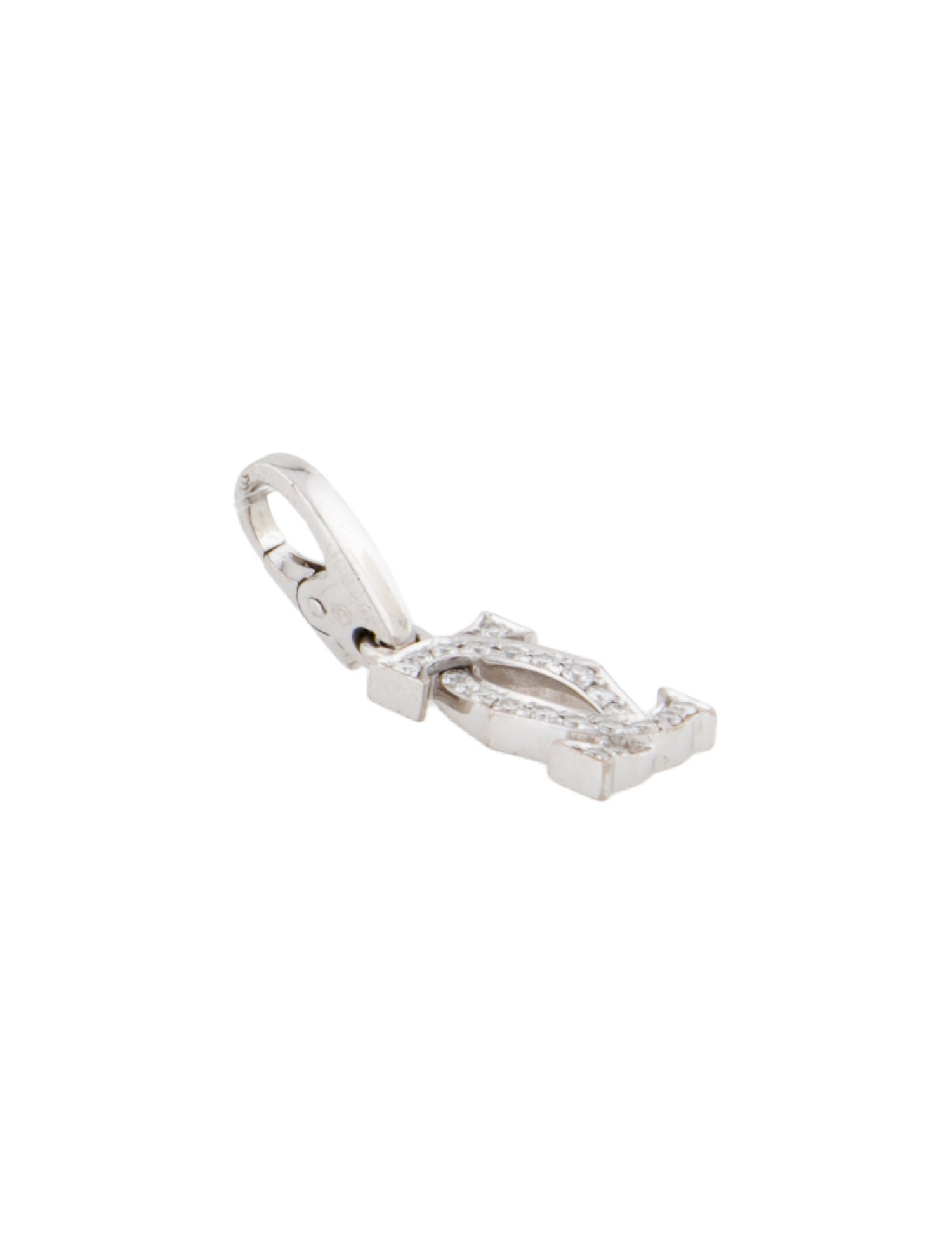 Cartier Diamond Double C Decor Charm