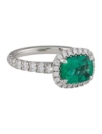 Cartier Destinée Solitaire, Emerald Paved Ring