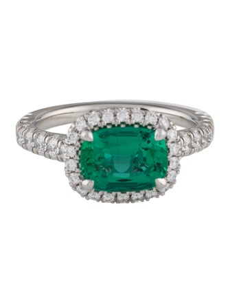 Cartier Destinée Solitaire, Emerald Paved Ring