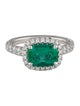 Cartier Destinée Solitaire, Emerald Paved Ring