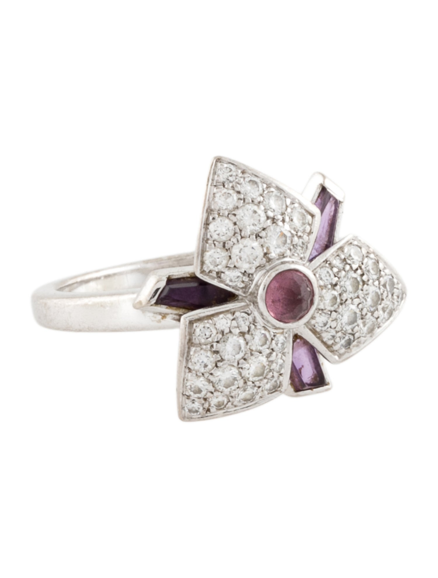 Cartier Caresse D'orchidées Orchid Flower Ring