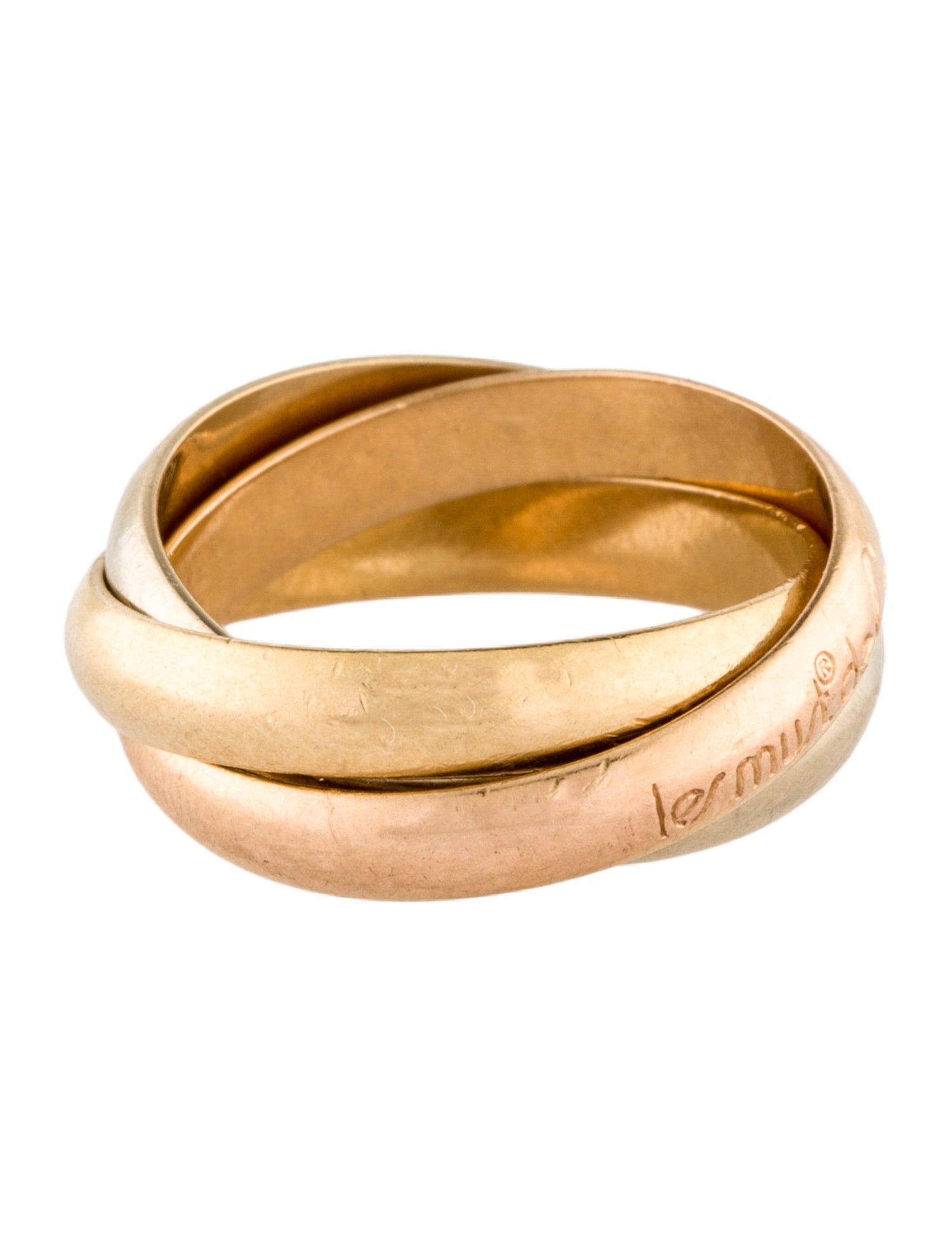 Cartier Vintage Les Must de Cartier Trinity Ring