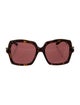 Cartier Panthere De Cartier Square Sunglasses