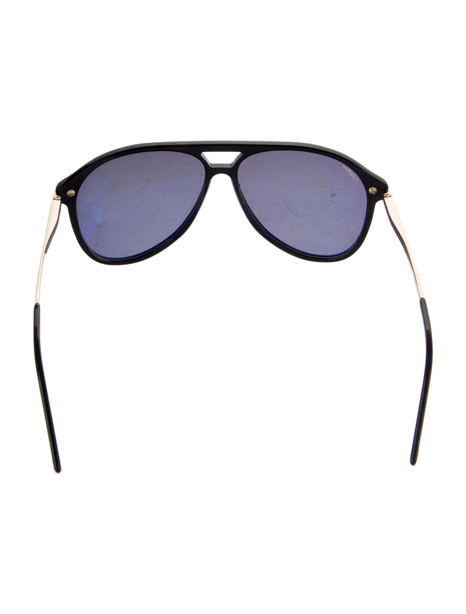 Cartier Santos de Cartier Aviator Sunglasses