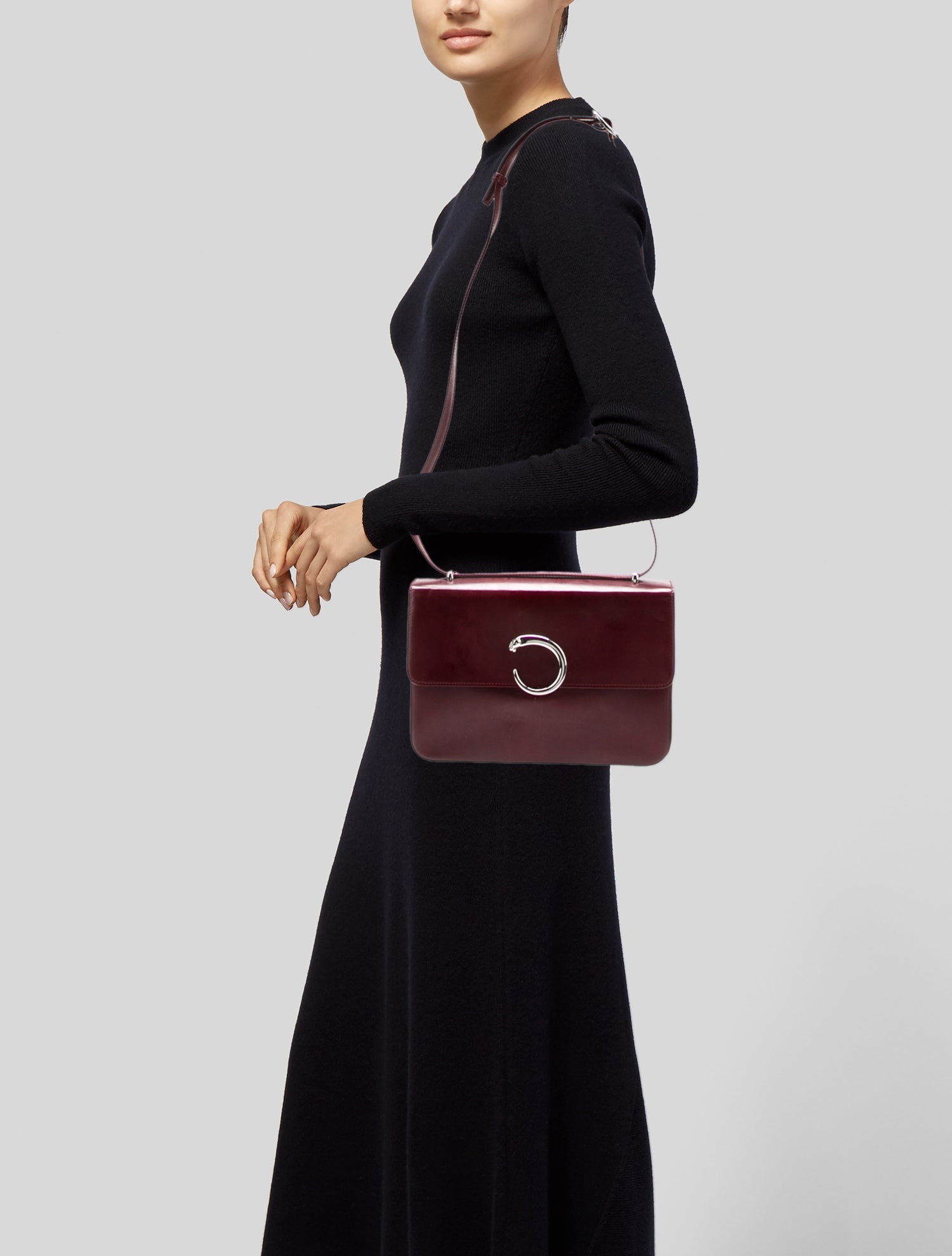 Cartier Leather Crossbody Bag