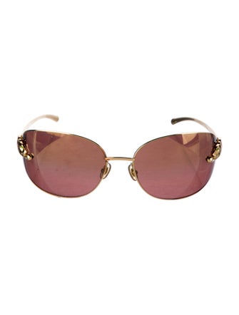 Cartier Panthere De Cartier Limited Edition Oversize Sunglasses