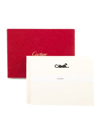Cartier Panthère Stationery Card Set