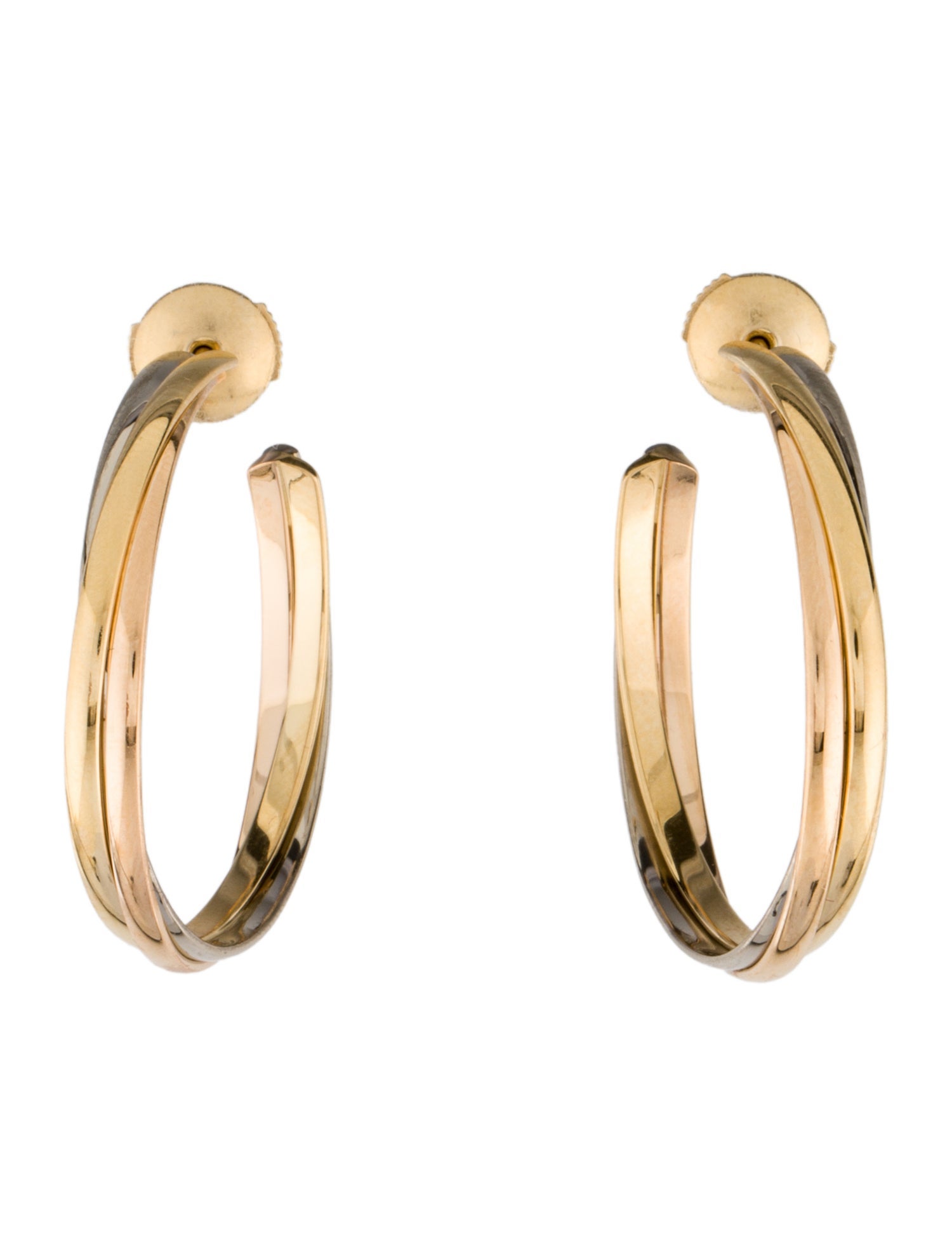 Cartier Trinity Hoop Earrings