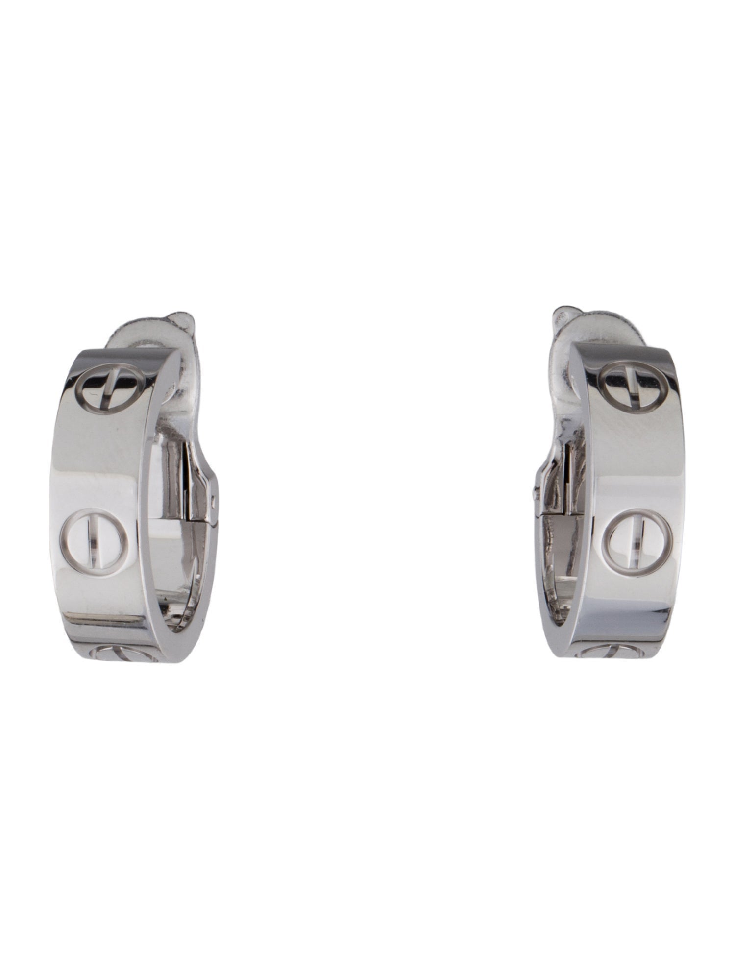 Cartier Classic LOVE Hoop Earrings