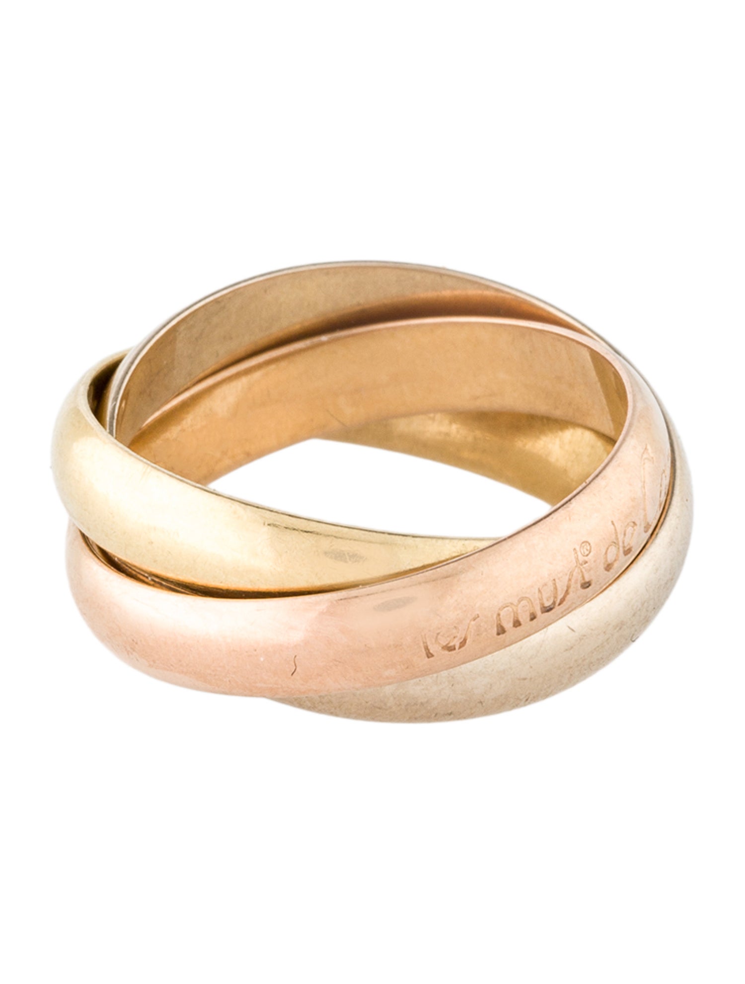 Cartier Vintage Les Must de Cartier Trinity Ring