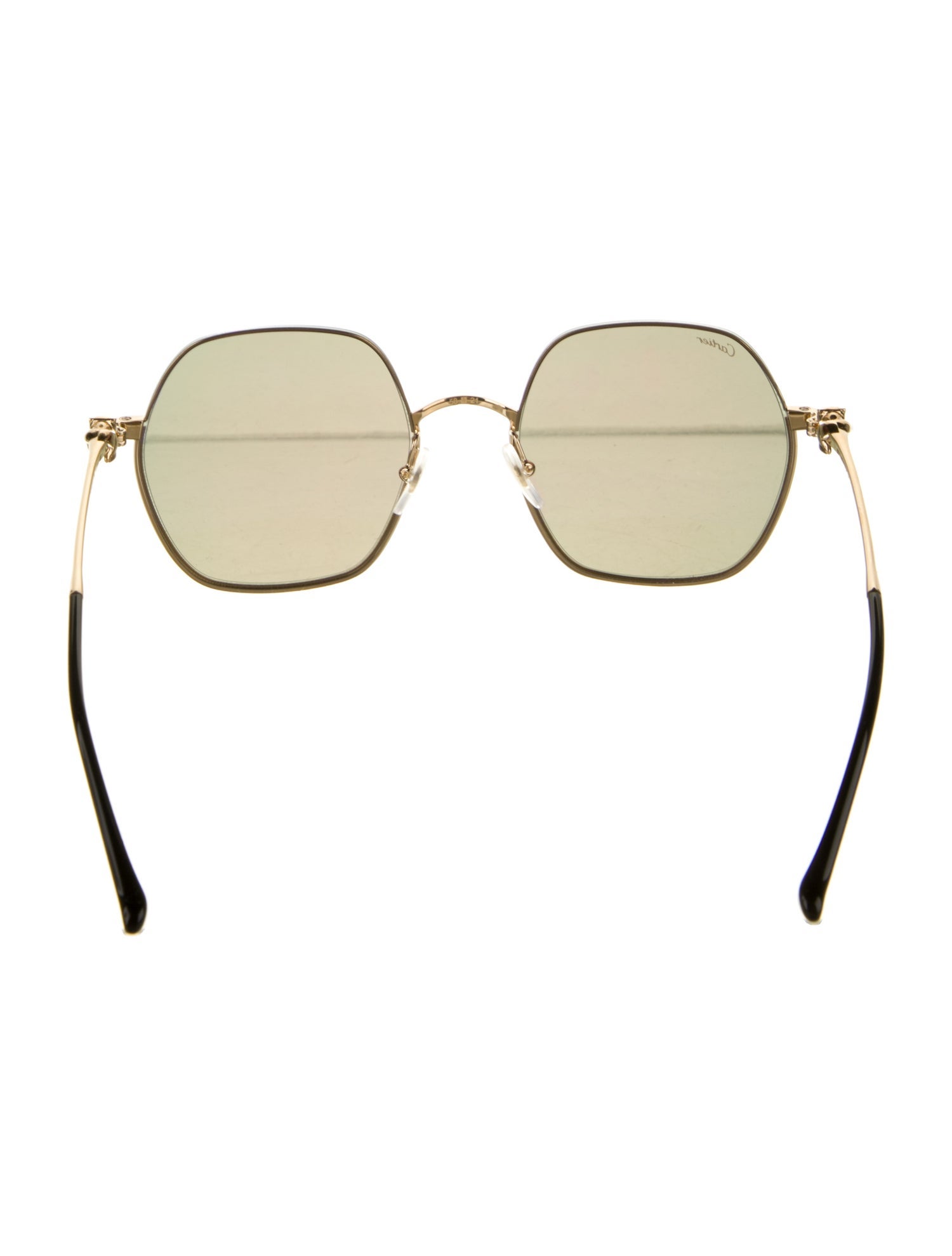Cartier Oversize Mirrored Sunglasses w/ Tags