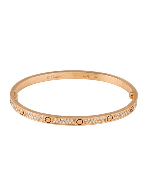 Cartier LOVE Bracelet, Small Model, Paved