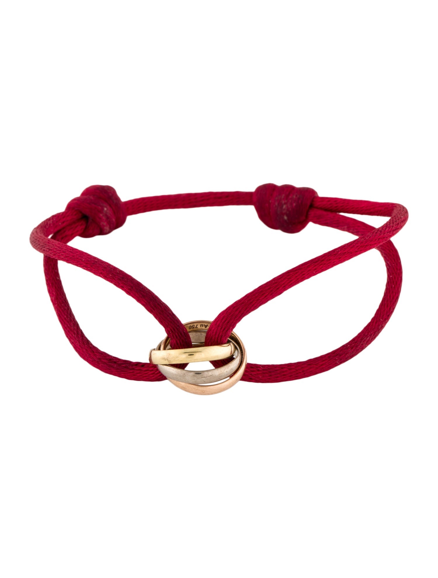 Cartier Cord Trinity Bracelet