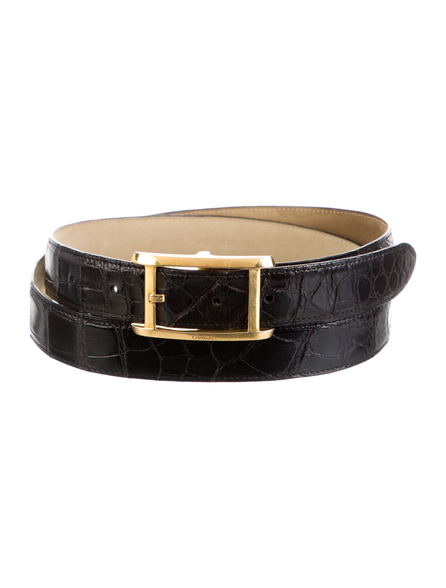 Cartier Skinny Leather Belt