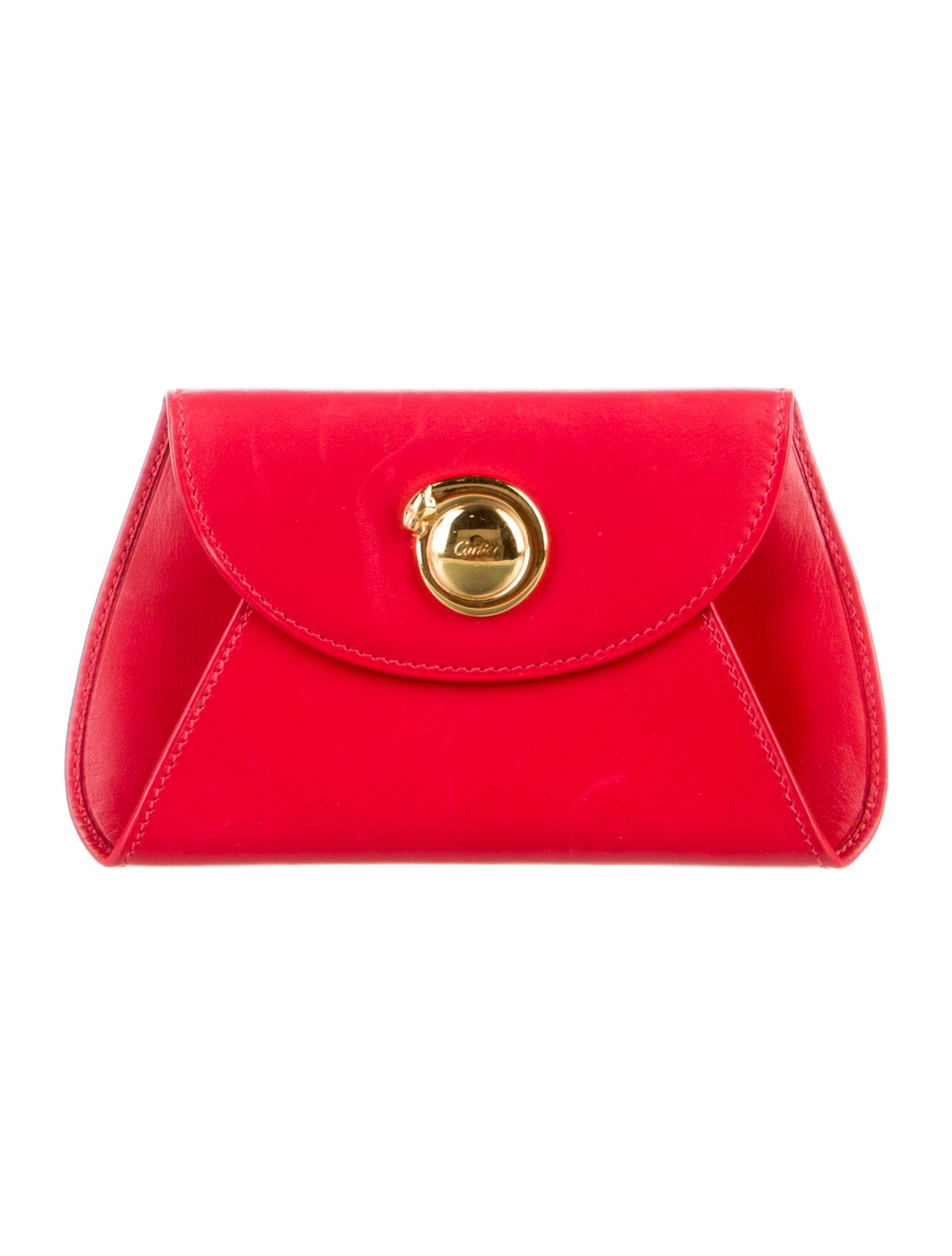 Cartier Panthere Pouch Leather Wallet