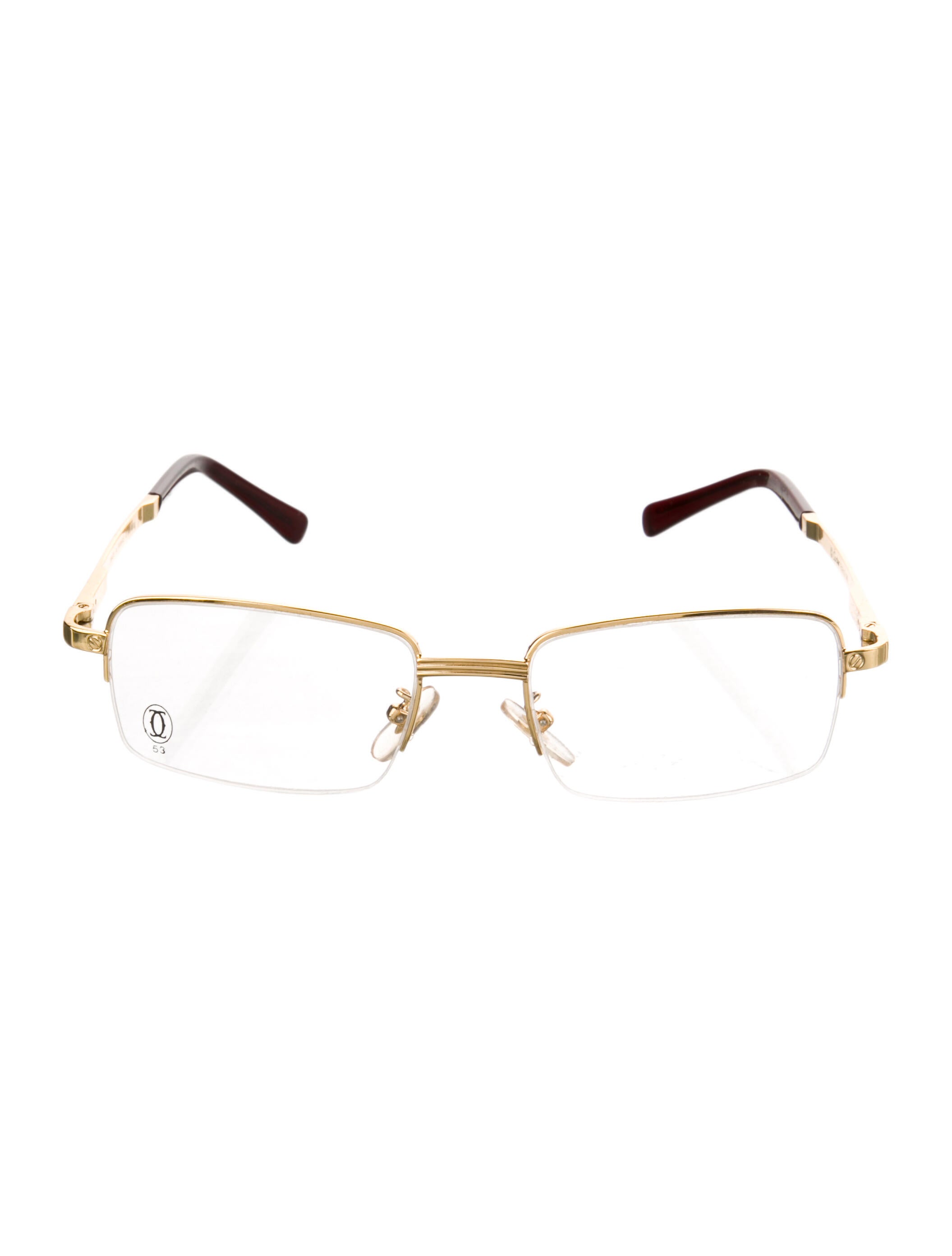 Cartier Vintage Square Eyeglasses
