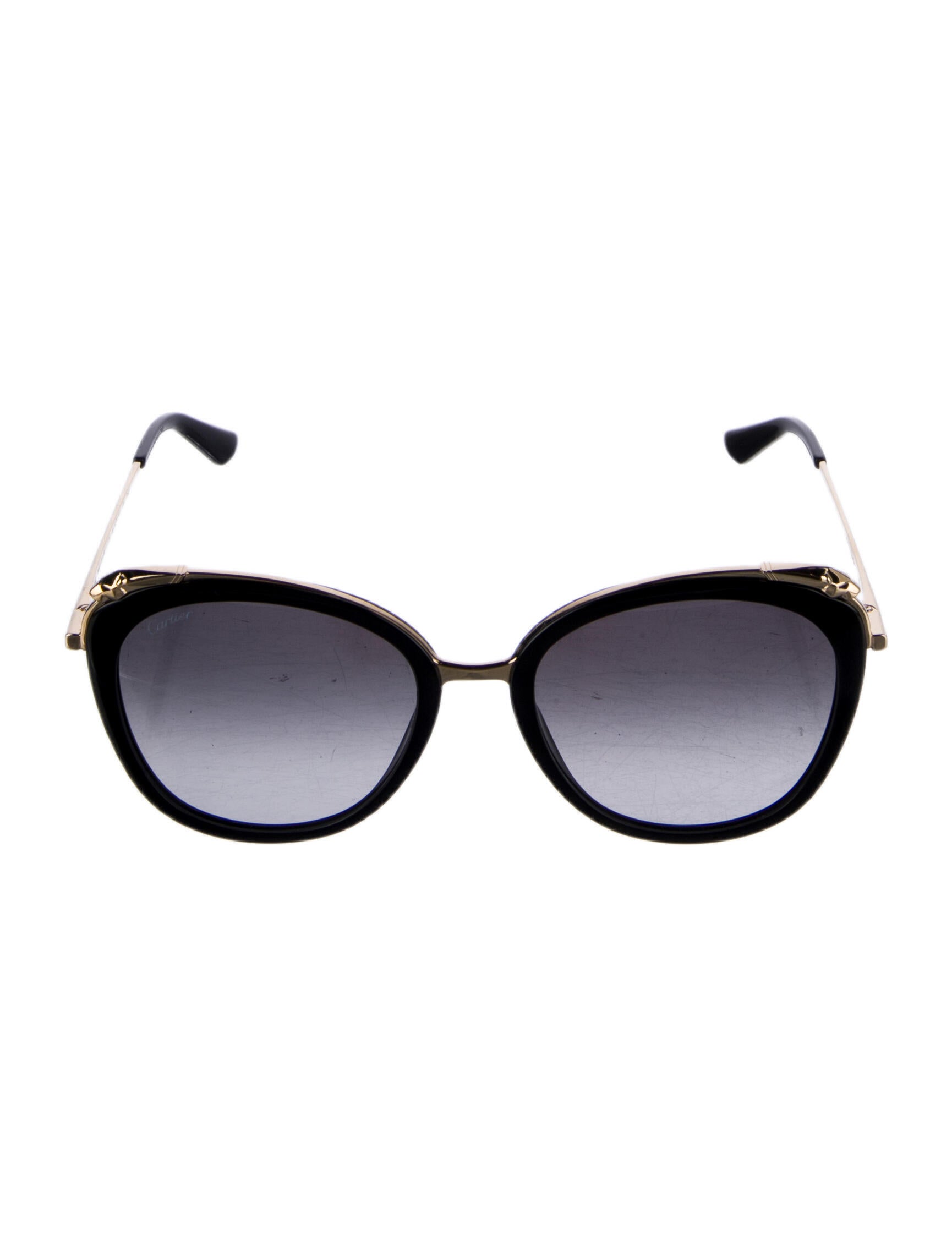 Cartier Panthere De Cartier Oversize Sunglasses