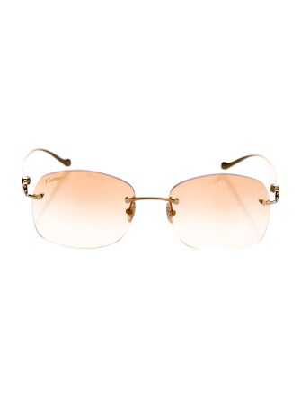 Cartier Square Gradient Sunglasses