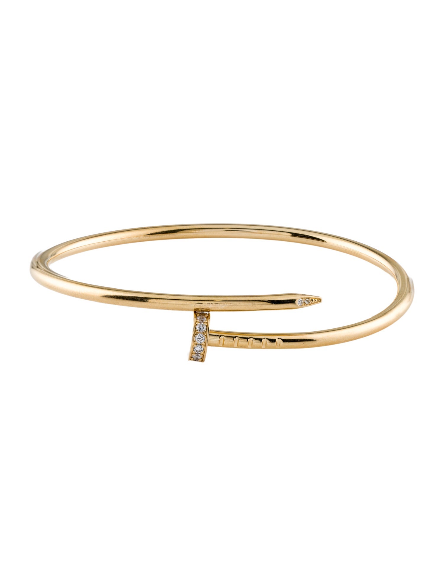 Cartier Juste un Clou Bracelet, Small Model, Diamonds