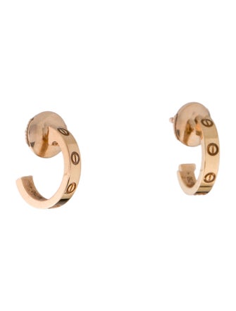 Cartier LOVE Hoop Earrings, Small Model