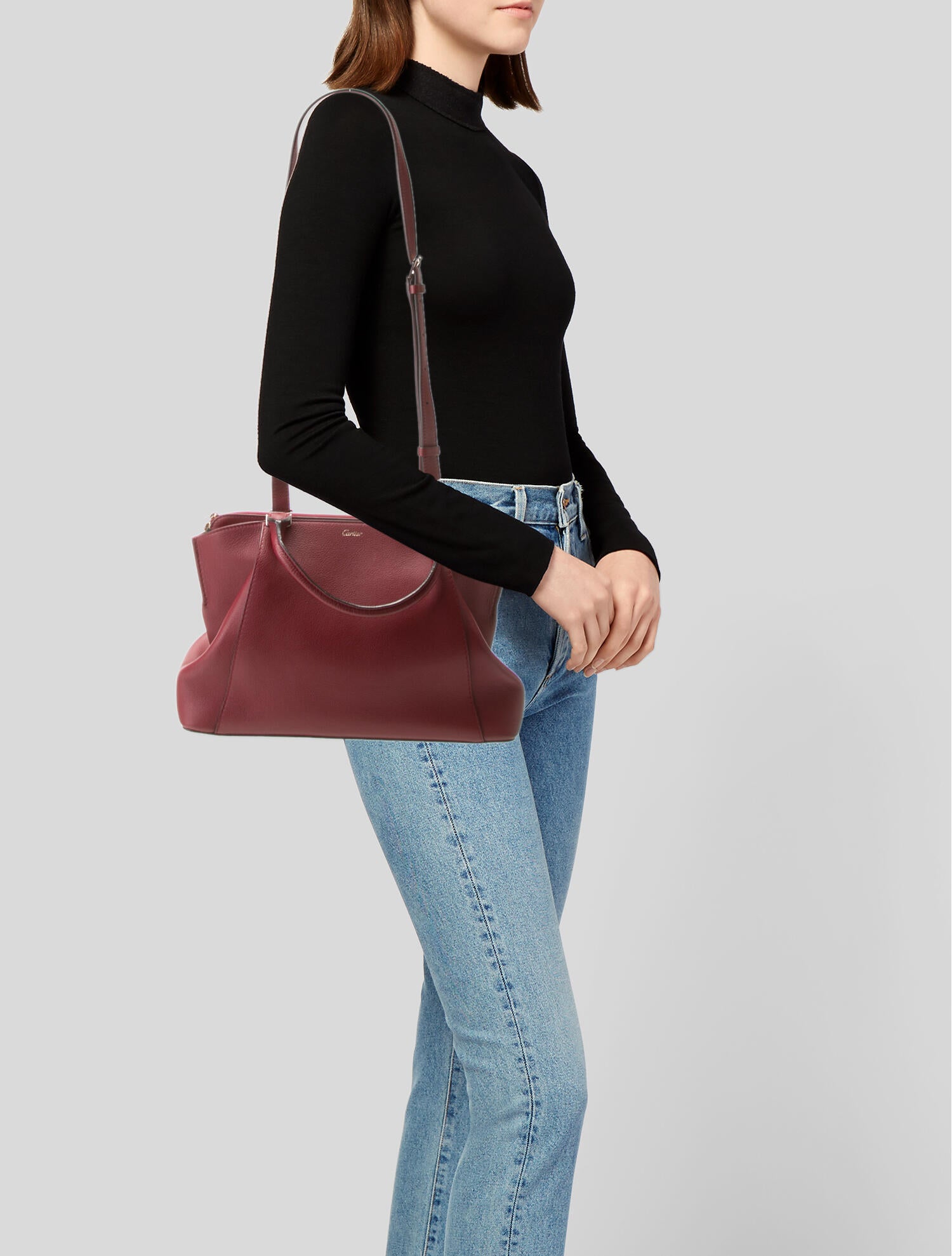 Cartier Leather C de Bag