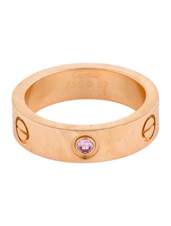 Cartier Sapphire LOVE Ring
