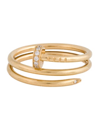 Cartier Diamond Juste Un Clou Ring Double