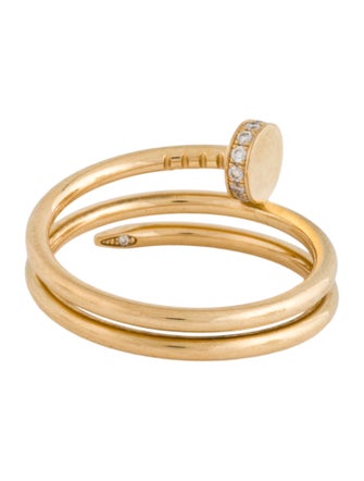 Cartier Diamond Juste Un Clou Ring Double