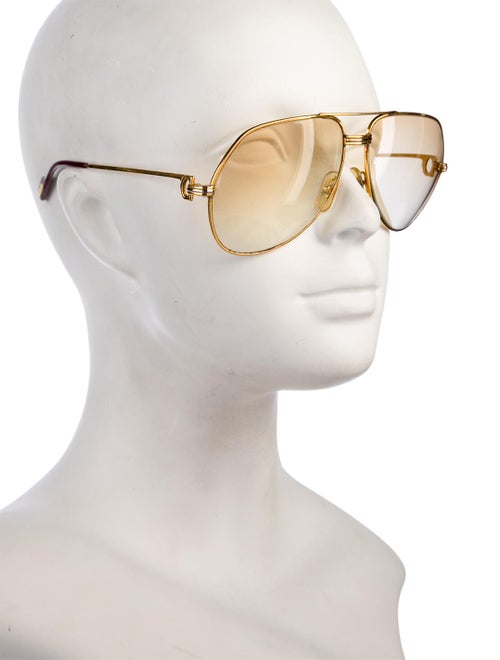 Cartier Oversize Gradient Sunglasses