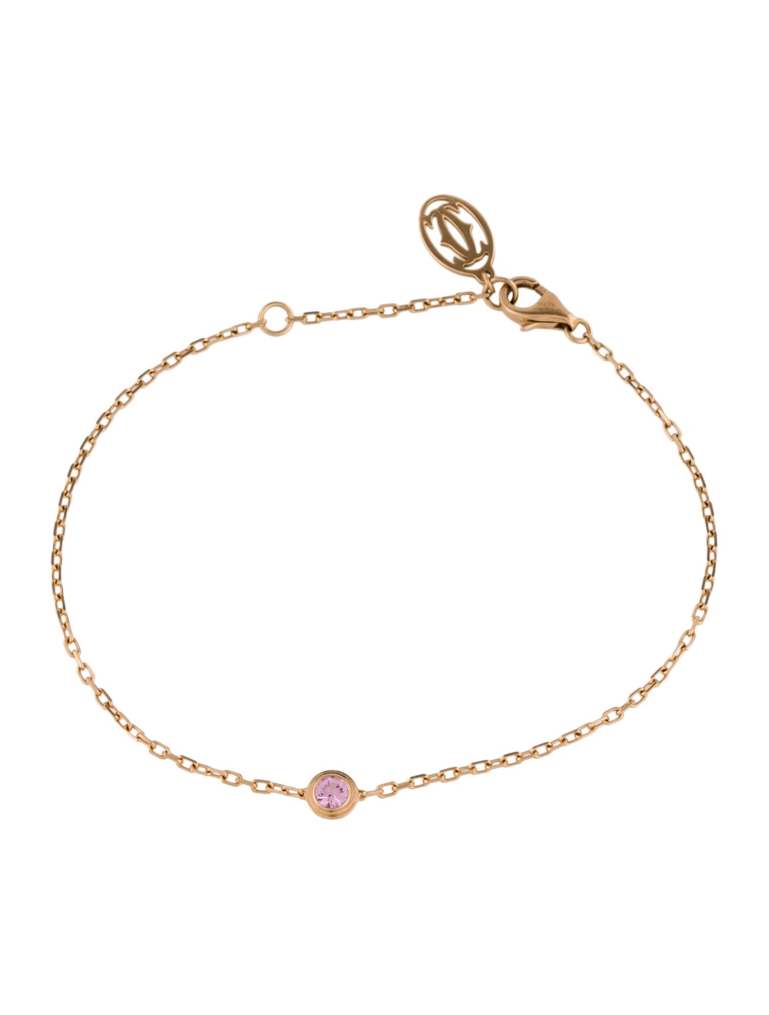Cartier d'Amour Bracelet, Pink Sapphire