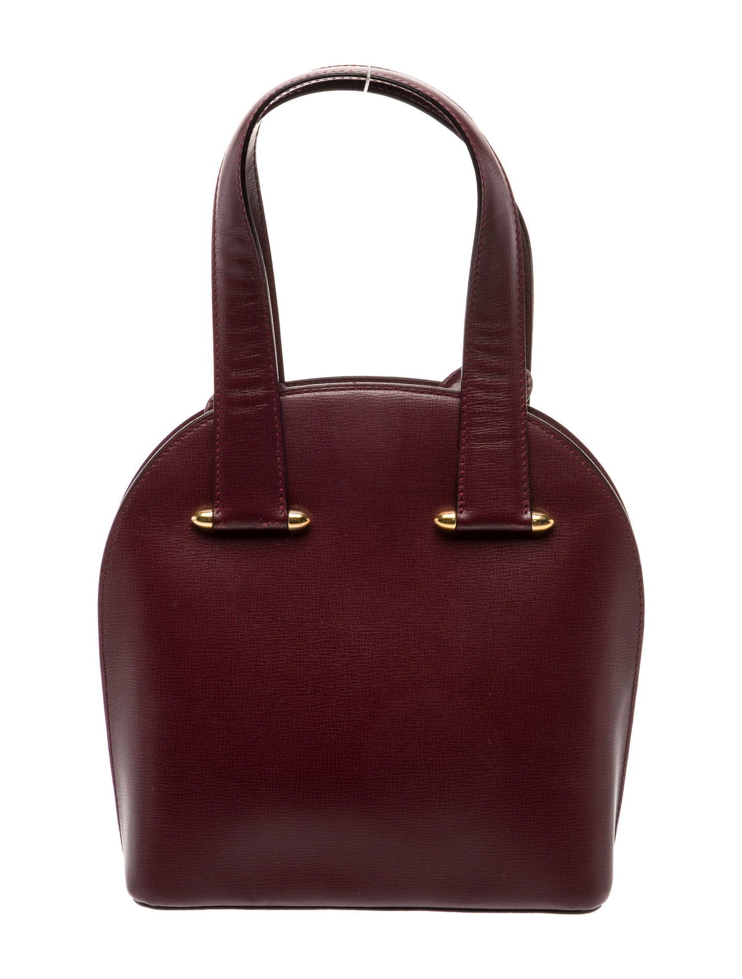 Cartier Leather Top Handle Bag